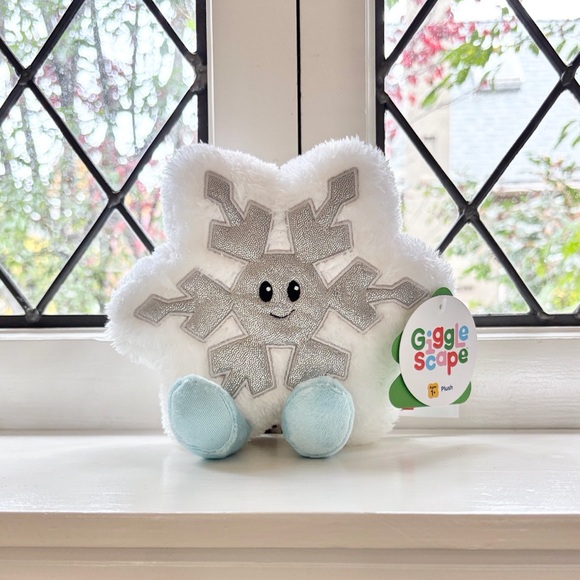 Snowflake Plush 6” by Gigglescape - Picture 4 of 6